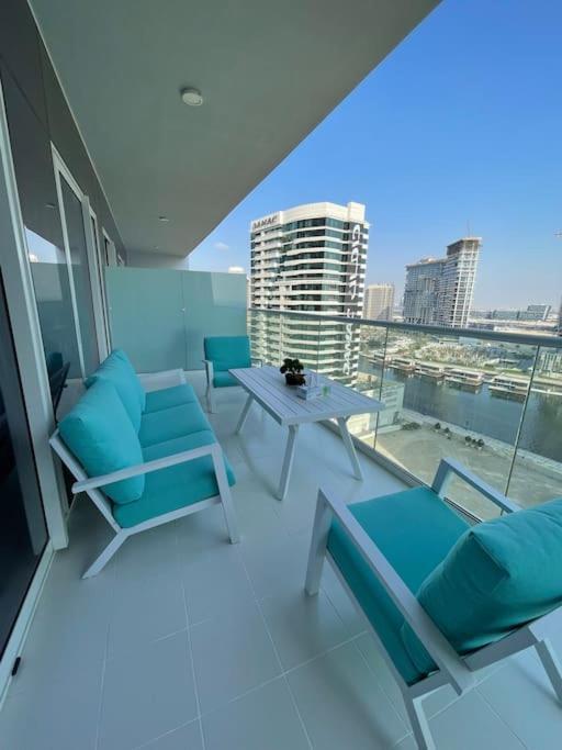 New Luxury Modern Canal View. Apartment Dubai Exterior foto
